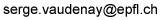 email Serge Vaudenay